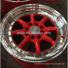 colored replica xxr alloy wheel rims 16inch VIA